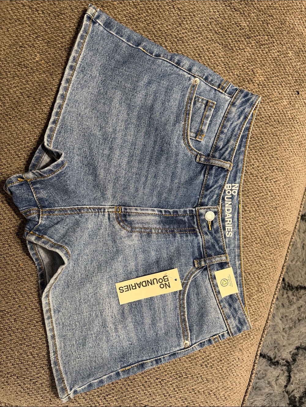 No Boundaries shorts, new with tags